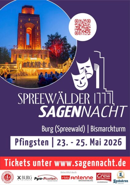 Spreew&auml;lder Sagennacht 23.05.- 26.05.2026
