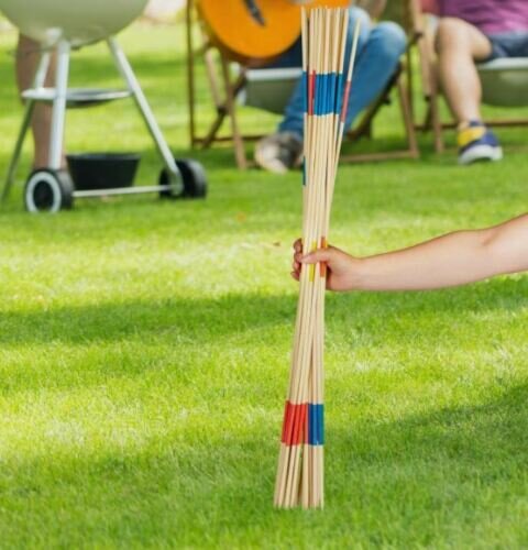 Riesenmikado Outdoor Mikadospiel 31 Stäbe 90 cm XL Mikado